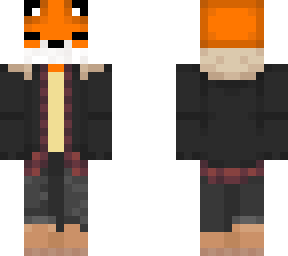 casual winter fox