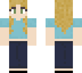 dirty blonde girl skin
