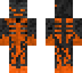 flaming wither skeleton