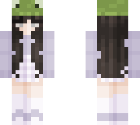 girl with froggy hat