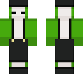 green & white stripes