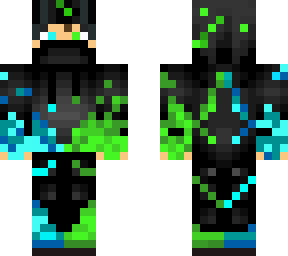 green/blue energy assassin