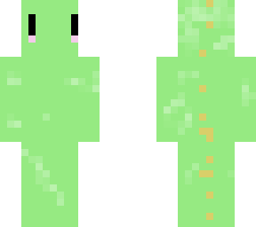 green cute dino