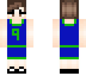 my friend in a basketball outfit.