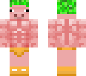 orange fury pig