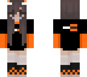 orange n white