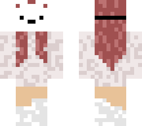 pastel bunny mask
