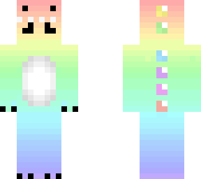 pastel dino creature