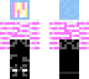 pastel tv head