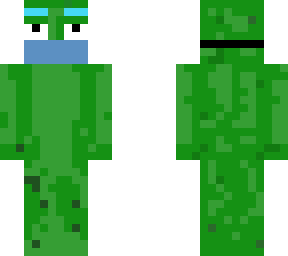pickle rick with a mask