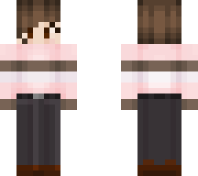 pink sweater