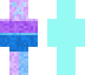pupple blue sea