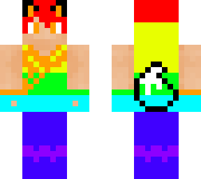 rainbow ninja wolf eystreem uwu