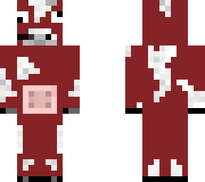 red gamer cow