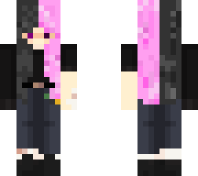 split hair girl
