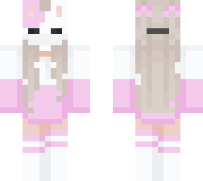 strawberry bunny mask