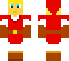 the legend of zelda ocarina of time link with goron tunic and golden gauntlets
