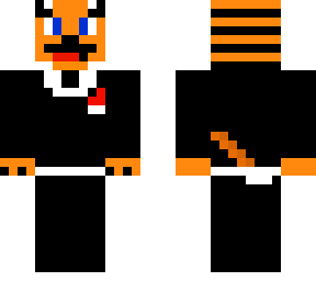 tiger in a tux
