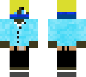 a boy in a blue sute