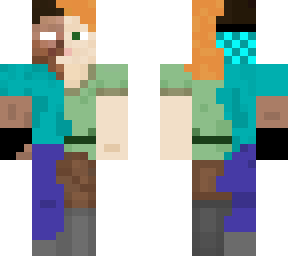alex and herobrine