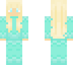 blue girl blond