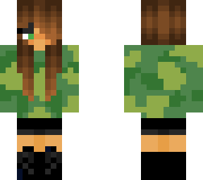 camo girl