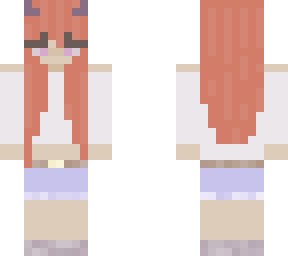 cute demon girl (long hair)