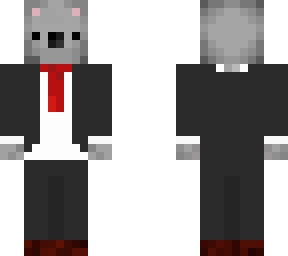 cute koala in suit