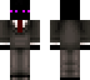 enderman with suit
