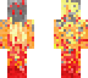 evil fireskeleton