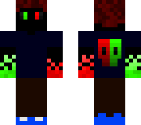 green and red