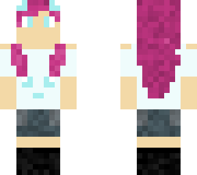 hot-pink haired panda