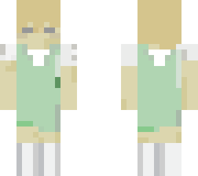 lime green overall soft elf