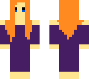 orange haired princess