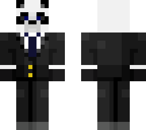 panda bear business suit