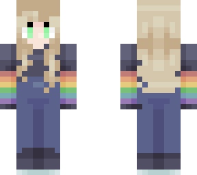 rainbow green eyes