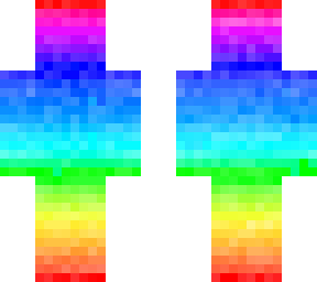 rainbow hidden cow