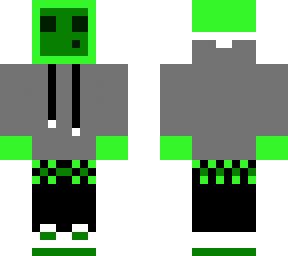 slime in hoodie