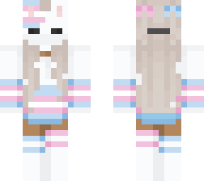 trans bunny mask