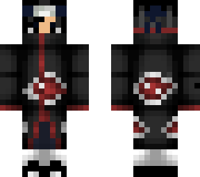 uchiha in akatsuki robes