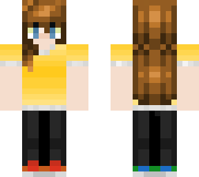yellow shirt