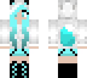 zorrita azul cian