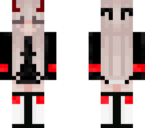 black and red (girl skin)