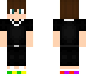 black t w/ chain