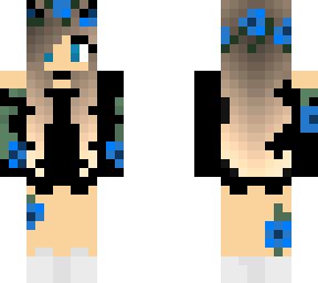 blue flowers