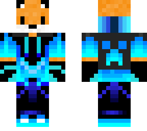 blue gamer fox