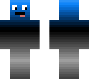 blue gradient skin