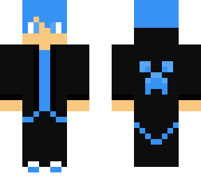 blue man