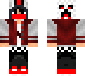 boy in red creeper clothes