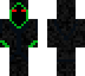 cloked man